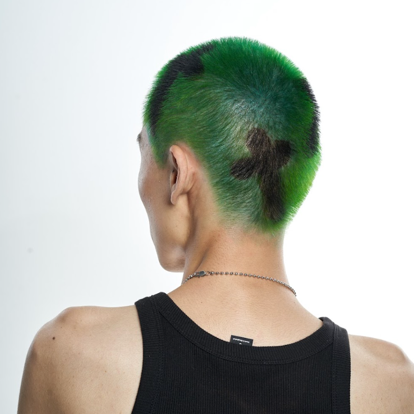 Hair Colour Green